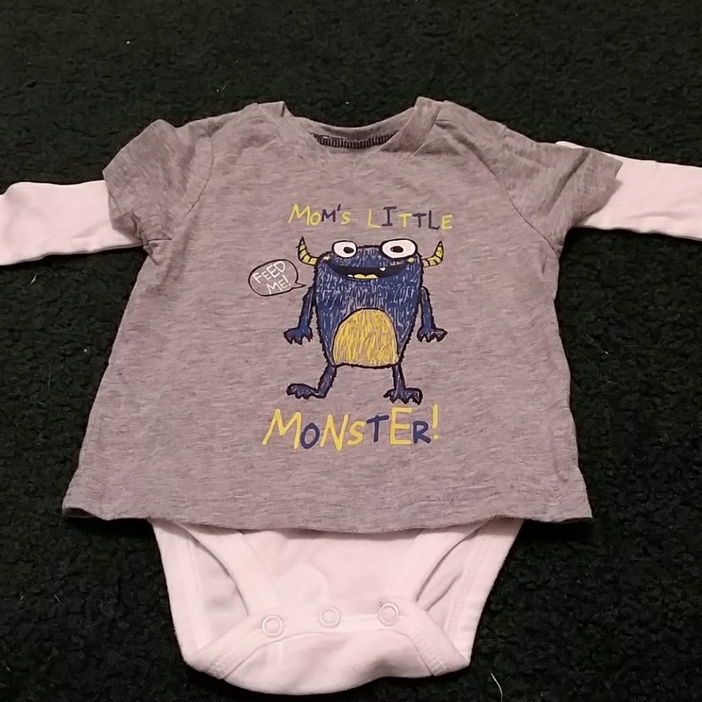 Two piece onesie